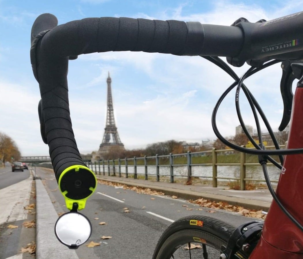 drop handlebar mirror