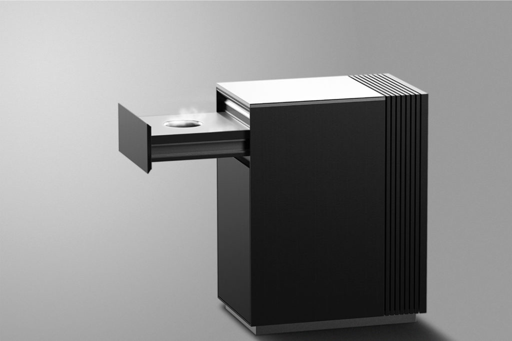 This Mini Fridge Pops Right Out Of Your Drawer 123 Design Blog