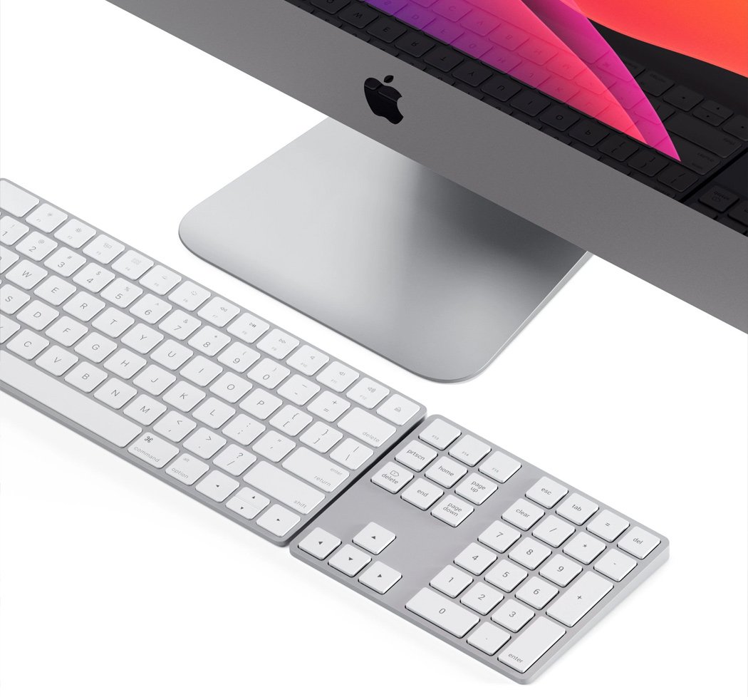 TRY THIS BLUETOOTH EXTENDED KEYBOARD IF YOU HAVE AN APPLE OR WINDOWS