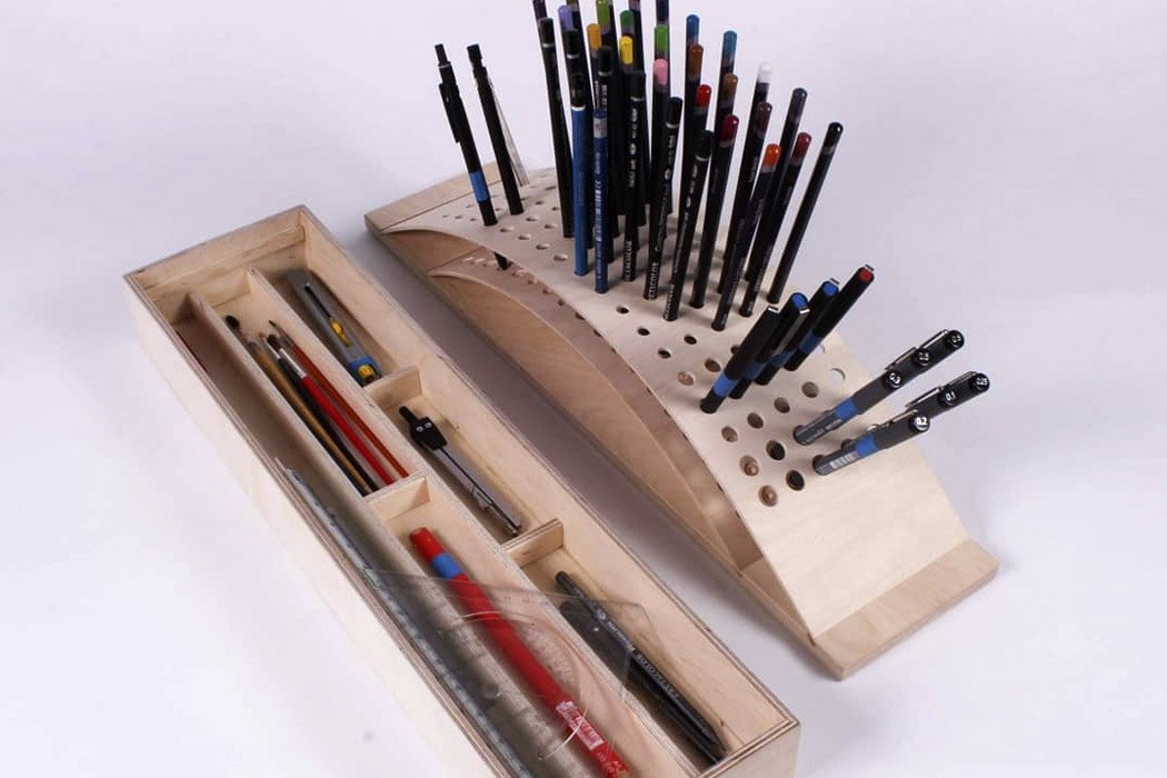 This Stationery Organizer Would Be Perfect For Your Markers 123 Design Blog