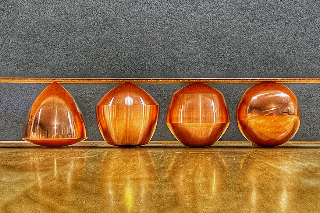 solid metal spheres