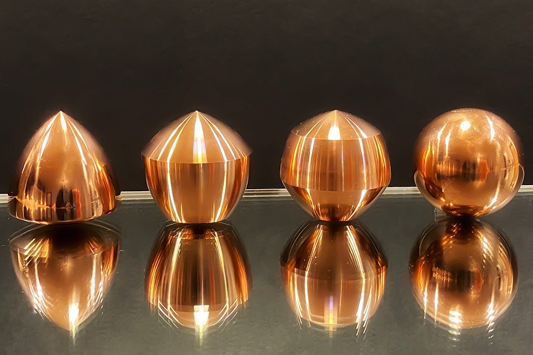 solid metal spheres