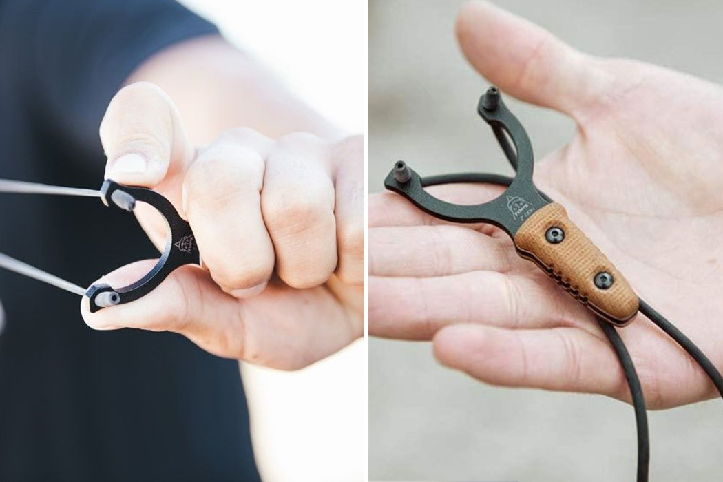 TINY SLINGSHOT IS A NOSTALGIC THROWBACK THAT DOUBLES UP AS A FUN